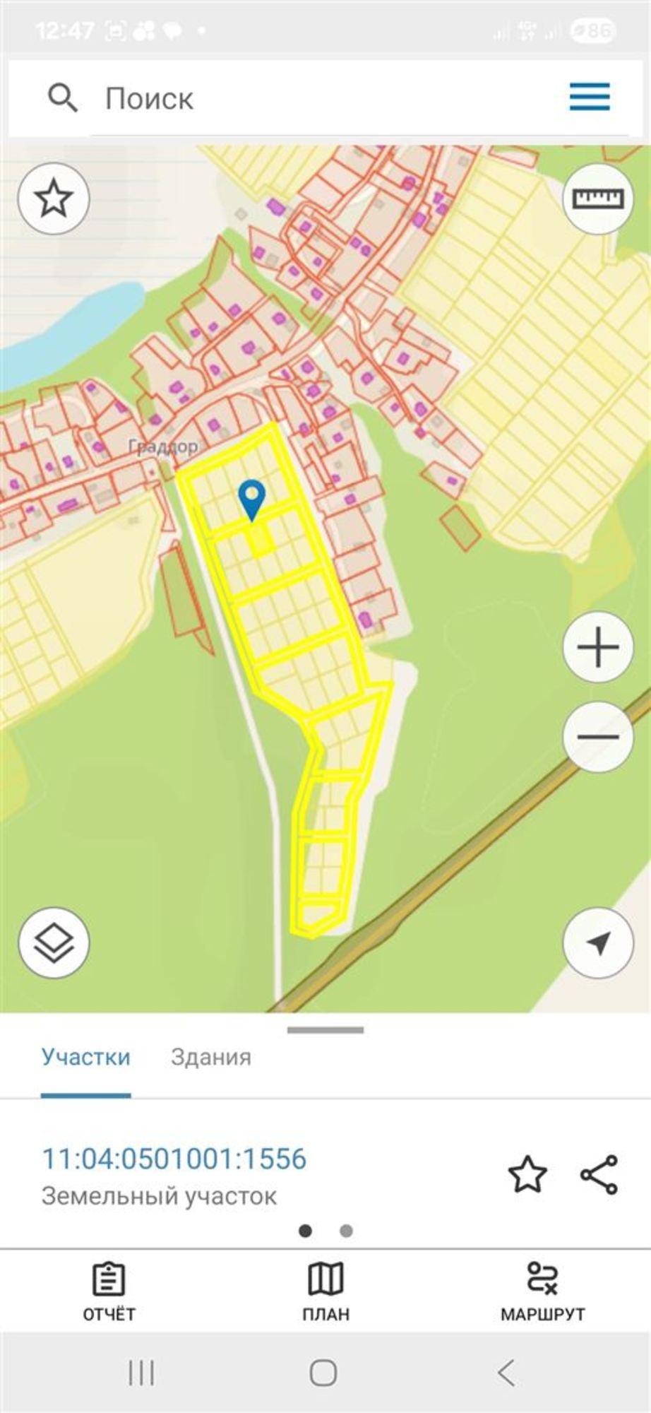 Купить землю, земельный участок за 150 000 рублей на Граддор