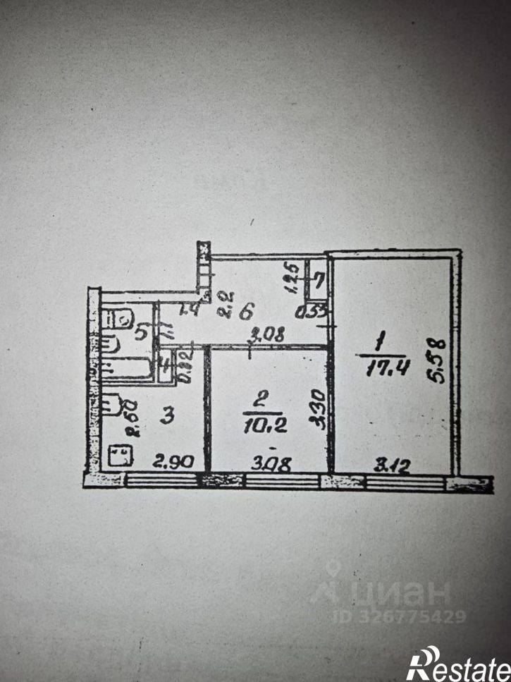 2-комн квартира Воркута, Тиманская улица, 4Б