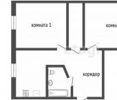 2-комн, 44кв м, этаж 1/5 Ухта, улица Дзержинского, 23