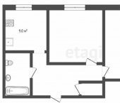 2-комн, 52кв м, этаж 7/9 ул Возейская, 17