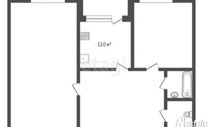 2-комн квартира ул Нефтяников, 45,  д. 45