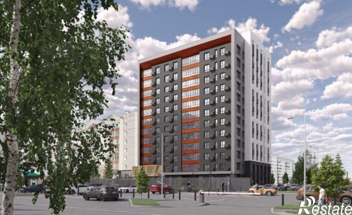 3-комн квартира в новом доме Сыктывкар, Крутая улица, 2