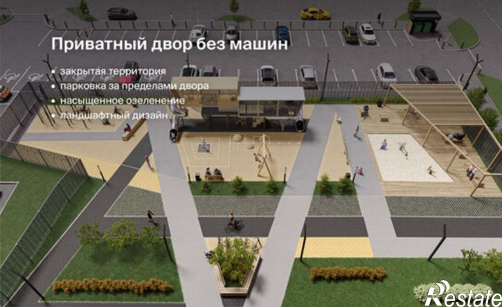3-комн квартира в новом доме Сыктывкар, Крутая улица, 2