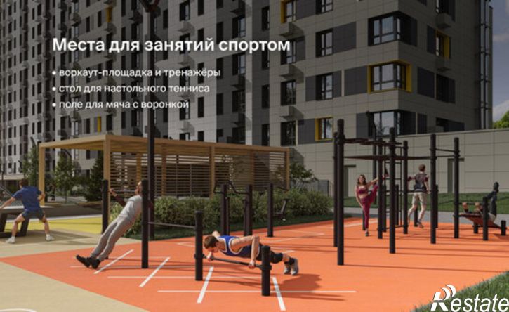 1-комн квартира в новом доме Сыктывкар, улица Жакова, 17