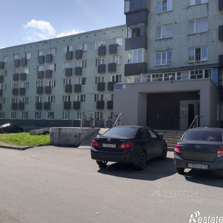 Комната Сыктывкар, Парковая улица, 34