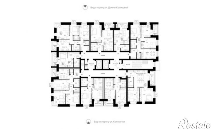 3-комн квартира в новом доме Сыктывкар, Южная улица, 10