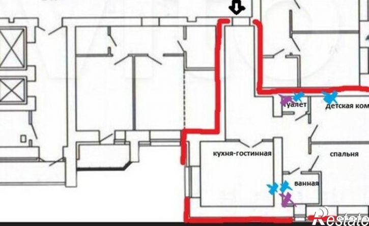 3-комн квартира Сыктывкар, район Орбита, улица Лыткина, 31